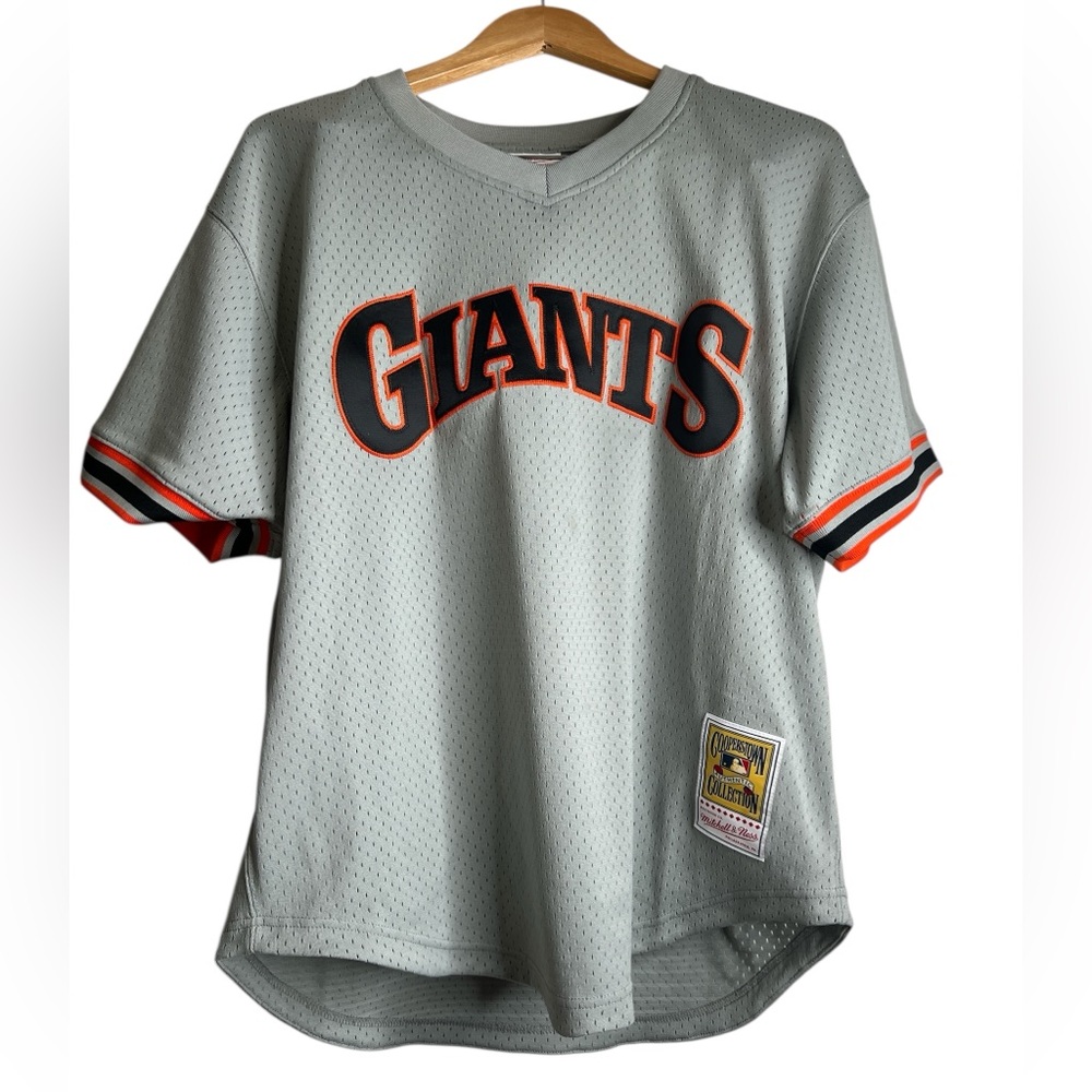 Mitchell & Ness Men’s Cooperstown SF Giants Jersey – Will Clark #22 (1989)